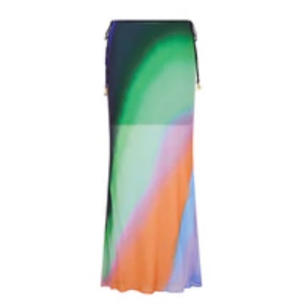 Kulani Kinis Multi-Color Gradient Women's Swim Sarong